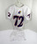 2010 Kansas Jayhawks #72 Game Issued Pos Used White Jersey 44 DP39381