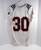 Miami Hurricanes #30 Game Used White Practice Jersey M DP27860