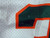 Miami Hurricanes #30 Game Used White Practice Jersey M DP27860