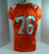 Miami Hurricanes #76 Game Used Orange Practice Jersey XL DP27957