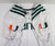 Miami Hurricanes # Game Issued White Practice Jersey XL DP32334