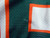 Miami Hurricanes #25 Game Used White Practice Jersey L DP27864