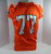Miami Hurricanes #77 Game Used Orange Practice Jersey XL DP27945