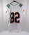 Miami Hurricanes #82 Game Used White Practice Jersey L DP41752