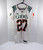 Miami Hurricanes #27 Game Used White Practice Jersey M DP41709