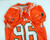 Miami Hurricanes #96 Game Used Orange Practice Jersey L DP34037
