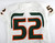 Miami Hurricanes #52 Game Issued White Jersey ACC Patch 42 DP85973
