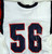 2002-05 Ole Miss Rebels #56 Game Issued White Jersey L DP17031