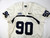 Late 2000s Old Dominion Monarchs Burnette #90 Game Used White Jersey 2XL 15
