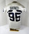 2009-13 Old Dominion Monarchs Nate Barnes #95 Game Used White Jersey L DP34917