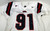 2002-05 Ole Miss Rebels #91 Game Used White Jersey XL DP15941