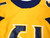 North Carolina A&T Aggies #61 Game Used Yellow Jersey 3XL DP31450