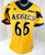 North Carolina A&T Aggies #66 Game Used Yellow Jersey 3XL DP31435