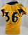 North Carolina A&T State Aggies #36 Game Used Yellow Jersey XL DP24716