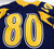 North Carolina A&T State Aggies #80 Game Issued Navy Jersey L DP24752