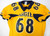 North Carolina A&T Aggies #68 Game Used Yellow Jersey 3XL DP31437