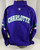 1999-00 Charlotte Hornets # Game Issued Purple Game Jacket 54 DP08739