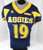 North Carolina A&T Aggies #19 Game Used Navy Jersey L DP31405