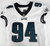 2020 Philadelphia Eagles Josh Sweat #94 Game Used White Jersey 42 DP71478