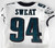 2020 Philadelphia Eagles Josh Sweat #94 Game Used White Jersey 42 DP71478