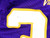 2007 Minnesota Vikings #36 Game Used Purple Jersey Name Plate Removed 46 DP86497
