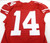 2014 San Francisco 49ers Kassim Osgood #14 Game Issued Red Jersey 40 DP26919