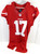 2014 San Francisco 49ers Chuck Jacobs #17 Game Issued Red Jersey 38 DP26921