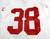 2014 San Francisco 49ers Alfonso Smith #38 Game Issued White Jersey 42 DP28800