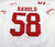 2016 San Francisco 49ers Eli Harold #58 Game Issued White Jersey 44 DP26612