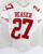 2016 San Francisco 49ers Keith Reaser #27 Game Issued White Jersey 40 DP28785