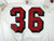 2004 San Francisco 49ers Shawnte Spencer #36 Game Used White Practice Jersey 387