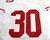 2015 San Francisco 49ers Kendall Gaskins #30 Game Issued White Jersey 40 DP28804