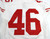 2016 San Francisco 49ers Marcus Ball #46 Game Issued White Jersey 44 DP29048