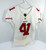 2012 San Francisco 49ers #41 Game Used White Jersey 44 DP42658