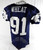 2023 Dallas Cowboys Tyrus Wheat #91 Game Used Navy Practice Jersey 52 459