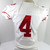 2014 San Francisco 49ers Andy Lee #4 Game Issued White Jersey 44 DP28722