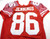 2011 San Francisco 49ers Brian Jennings #86 Game Used Red Jersey 48 DP28481