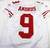 2009 San Francisco 49ers Shane Andrus #9 Game Issued White Jersey 42 DP26923