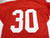 2010 San Francisco 49ers Reggie Smith #30 Game Issued Red Practice Jersey L 0