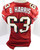 2006 San Francisco 49ers B.Harris #63 Game Used Red Jersey 60 Seasons Patch 48 8