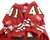2006 San Francisco 49ers #41 Game Issued Red Jersey 60 Years Patch 44 21