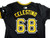 2024 Pittsburgh Pirates Gilberto Celestino #68 Game Issued P Used Black Jersey 3