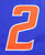 2015 Boise State Broncos #2 Game Issued Blue Jersey Womens Soccer m 047