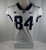 2015-18 Texas Christian Uni TCU Horned Frogs #84 Game Issued White FB Jersey 957