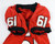 2007-08 Texas Tech Red Raiders #61 Game Used Red Jersey NP Rem 50 66