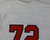 2019 Texas Tech Red Raiders Landon Peterson #72 Game Used White Jersey 150 P 2