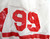 Late 1980s Early 1990s San Francisco 49ers #99 Game Used White Jersey 48 746
