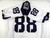 2015-18 Texas Christian Uni TCU Horned Frogs #88 Game Issued White FB Jersey 975