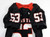 2009 Texas Tech Red Raiders Daniel Howard #53 Game Used Black Jersey NP Rem 44 3