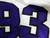 2000s Texas Christian TCU Horned Frogs #93 Game Used White Jersey XL DP35992